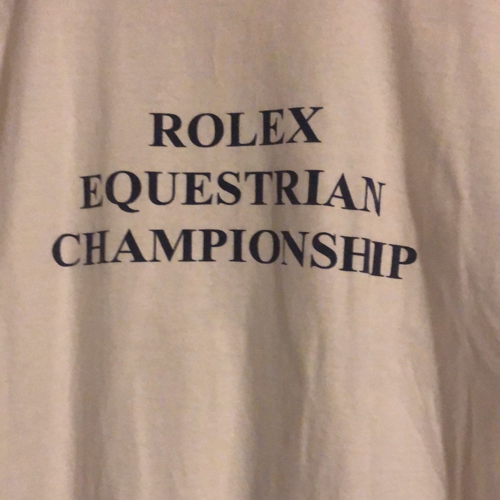 RETIRED Rolex KY 3 Day Event 100% cotton size Large t shirt. New, never worn. - Picture 7 of 8